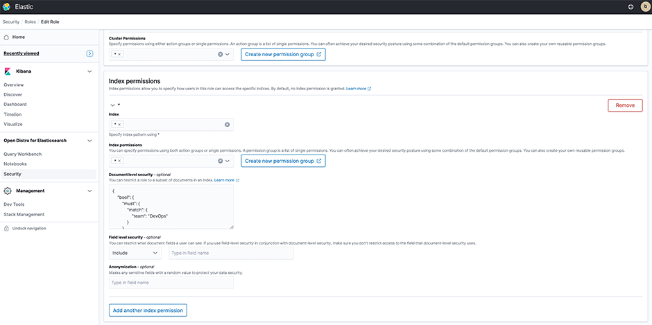 OpenSearch Dashboards Multi-Tenancy